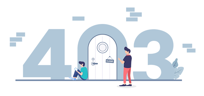 403 page non autorisée